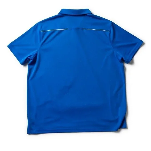 Nike Mens Dri-FIT Polo Shirt Blue Heather Short Sleeve Size 3XL NEW - Picture 2 of 8